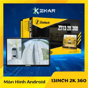 Màn Hình Android Zestech 13 Inch 2k Liền Camera 360