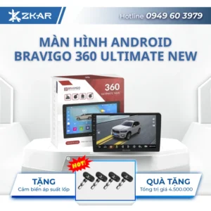 MÀN HÌNH ANDROID BRAVIGO 360 ULTIMATE NEW
