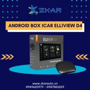 【 Trung Tâm 】Gắn Android Box Ô Tô Elliview D4 | Giá HOT