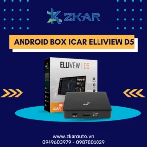 【 Trung Tâm 】Gắn Android Box Ô Tô Elliview D5 | Giá HOT