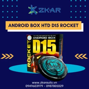 【 Trung Tâm 】Gắn Android Box Ô Tô HTD D15 Rocket | Giá HOT