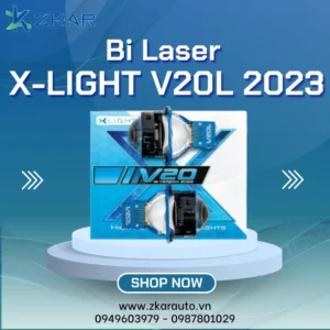【 Lắp Đặt 】 Độ Đèn Bi Laser X-Light V20L 2023 Cho Ô Tô 1️⃣