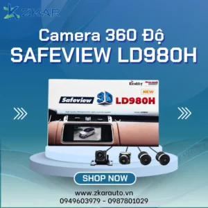 【 Địa Chỉ 】 Lắp Camera 360 Safeview LD980H Ô Tô Tại TPHCM