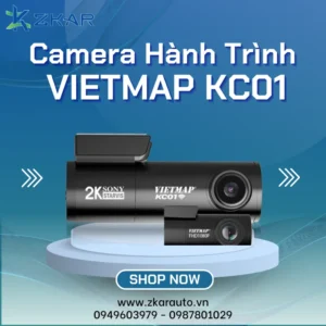 Lắp Camera Hành Trình Vietmap KC01 Tại TPHCM