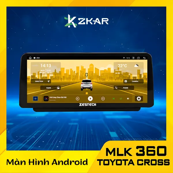 Màn Hình Android Zestech MLK Toyota Cross