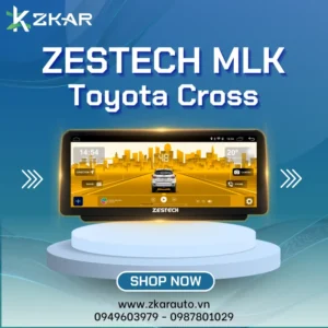 【 Lắp Đặt 】 Màn Hình Android Zestech MLK Toyota Cross 