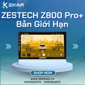 【 Lắp Đặt 】 Màn Hình Android Zestech Z800 Pro+ Bản Giới Hạn