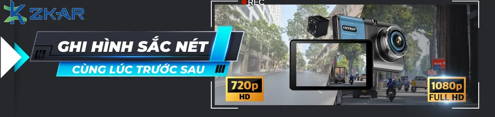 Thông số kỹ thuật Camera hành trình Vietmap A50