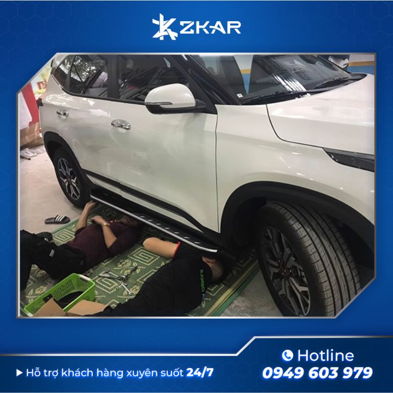 Bệ Bước Chân Kia Seltos tại tpHCM