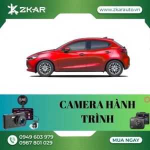 Lắp Đặt Camera Hành Trình Xe Mazda 2 Tại tpHCM