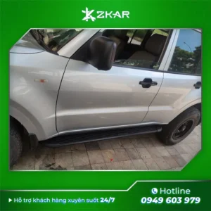 Gắn Bệ Bước Chân Mitsubishi Pajero Tại tpHCM