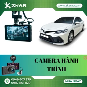 Lắp Đặt Camera Hành Trình Xe Toyota Camry Tại tpHCM