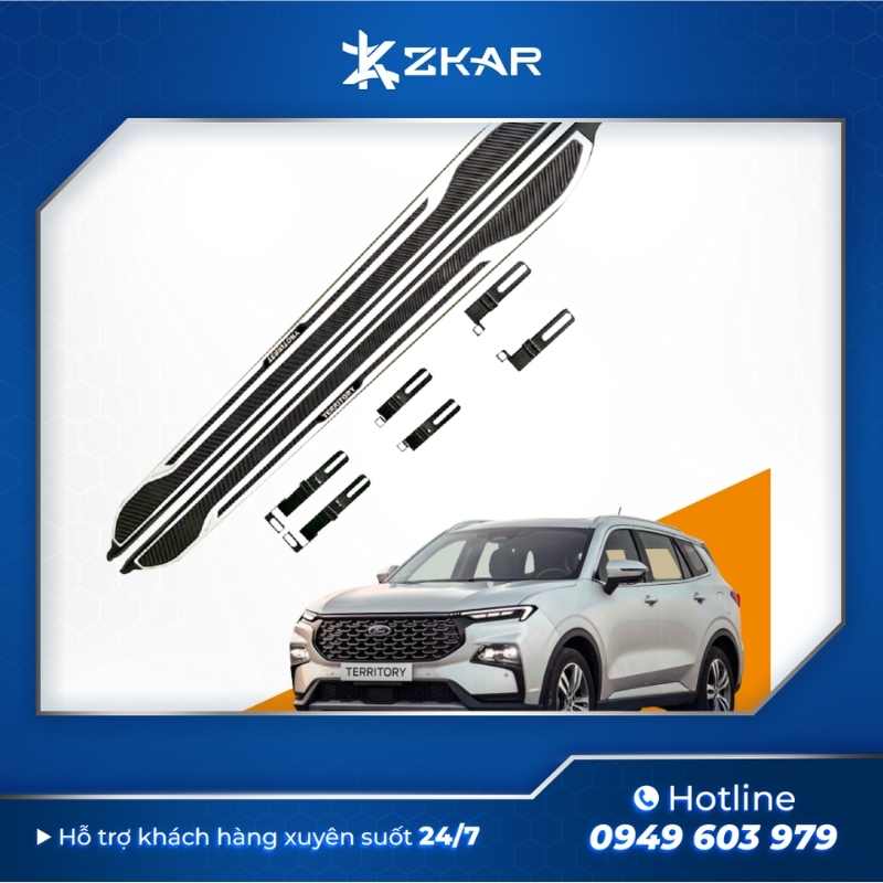 Bệ Bước Chân Ford Territory 2023 tại tpHCM Bệ Bước Chân Ford Territory 2023 tại tpHCM