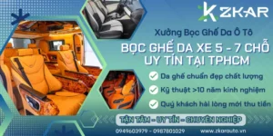 Bọc Ghế Da Ô Tô Tại HCM | Bảng Giá Mới Nhất