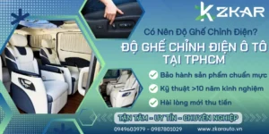 Độ Ghế Chỉnh Điện Ô Tô Tại HCM | Bảng Giá 2024