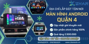 Gắn Màn Hình Android Cho Ô Tô Tại Quận 4