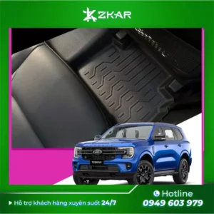 Thảm Lót Sàn KARDO Cho Ô Tô Ford Everest Next Gen 2023
