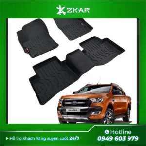Thảm Lót Sàn KARDO Cho Ô Tô Ford Ranger