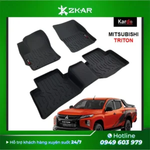 Thảm Lót Sàn KARDO Cho Ô Tô Mitsubishi Triton