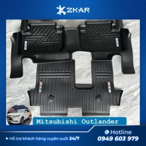 Thảm Lót Sàn ViTP Cho Ô Tô Mitsubishi Outlander