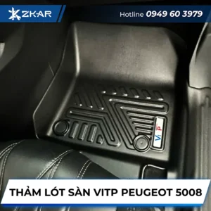 Thảm Lót Sàn ViTP Cho Ô Tô Peugeot 5008