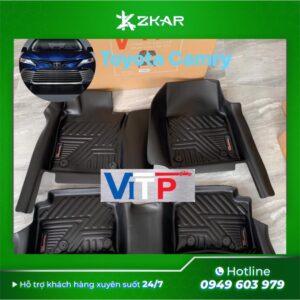 Thảm Lót Sàn ViTP Cho Ô Tô Toyota Camry 2020 - 2023