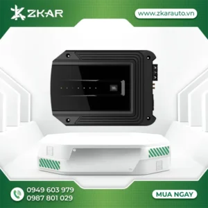 Gắn Âm ly 4 kênh lắp xe ô tô JBL GX A604 tại TpHCM