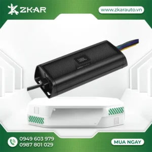 Gắn âm li 4 kênh lắp xe ô tô JBL PA 454 tại TpHCM