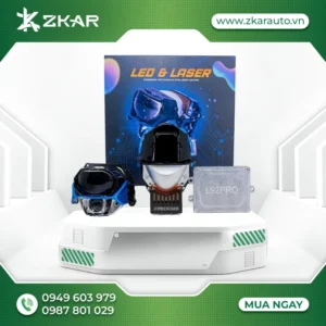 [Gắn đèn] Độ Đèn Bi LASER HENVVEI L92 PRO 2022 tại TpHCM