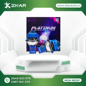 [Gắn đèn] Độ Đèn Bi LASER TITAN PLATINUM PLUS NHIỆT MÀU 5000K tại TpHCM