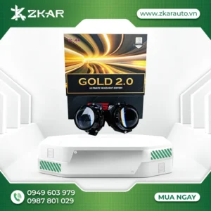 [Lắp đặt] Độ Đèn Bi LED TITAN GOLD 2.0 tại TpHCM