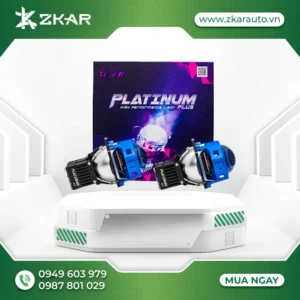 [Gắn đèn] Độ Đèn Bi LED TITAN PLATINUM 9+3 NHIỆT MÀU 5000K tại TpHCM