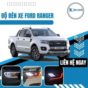 Dịch Vụ Độ Đèn Xe Ô Tô Ford Ranger Tại TpHCM