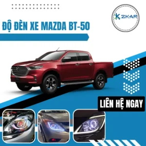 Dịch Vụ Độ Đèn Xe Ô Tô Mazda BT-50 Chất Lượng Tại TpHCM