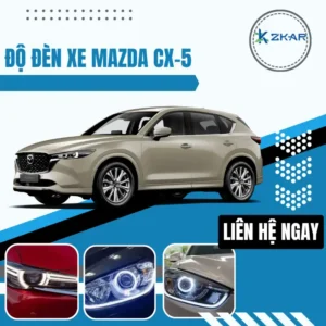 Dịch Vụ Độ Đèn Xe Ô Tô Mazda CX-5 Chất Lượng Tại TpHCM