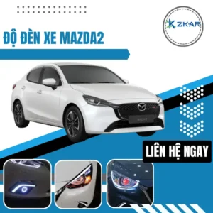 Dịch Vụ Độ Đèn Xe Ô Tô Mazda2 Chất Lượng Tại TpHCM