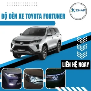 Dịch Vụ Độ Đèn Xe Ô Tô Toyota Fortuner Chất Lượng Tại TpHCM