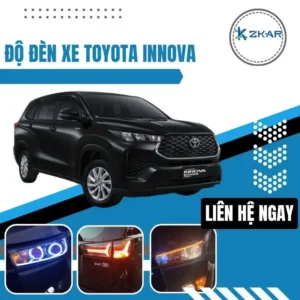 Dịch Vụ Độ Đèn Xe Ô Tô Toyota Innova Chất Lượng Tại TpHCM