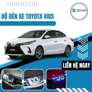 Dịch Vụ Độ Đèn Xe Ô Tô Toyota Vios Chất Lượng Tại TpHCM