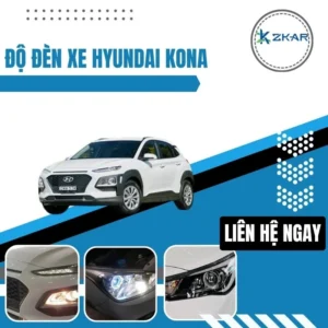 Dịch Vụ Độ Đèn Xe Ô Tô Hyundai Kona Tại TpHCM