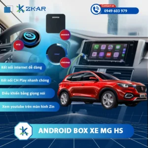 Địa Chỉ Gắn Android Box Xe MG HS Uy Tín Tại TPHCM