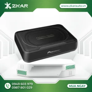 Gắn Loa Sub Gầm Ghế Ô Tô Pioneer TS-WX130DA công suất tối đa 160W tại TpHCM