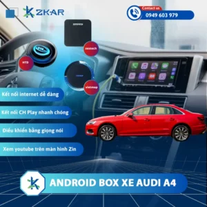 Địa Chỉ Gắn Android Box Xe Audi A4 Uy Tín Tại TPHCM
