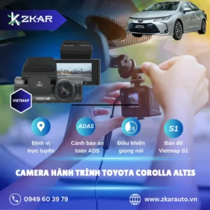 Địa Chỉ Lắp Đặt Camera Hành Trình Ô Tô Toyota Corolla Altis