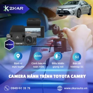 Địa Chỉ Lắp Đặt Camera Hành Trình Ô Tô Toyota Camry