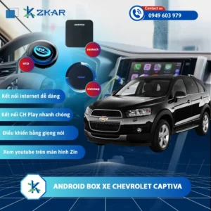 Địa Chỉ Gắn Android Box Xe Chevrolet Captiva Uy Tín Tại TPHCM