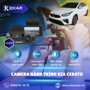 Địa Chỉ Lắp Đặt Camera Hành Trình Ô Tô KIA Cerato
