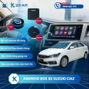 Địa Chỉ Gắn Android Box Xe Suzuki Ciaz Uy Tín Tại TPHCM