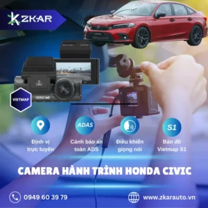 Địa Chỉ Lắp Đặt Camera Hành Trình Ô Tô Honda Civic