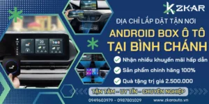 Gắn Android Box Ô Tô Xe Hơi Tại Bình Chánh